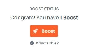 How To Use Boost Credits